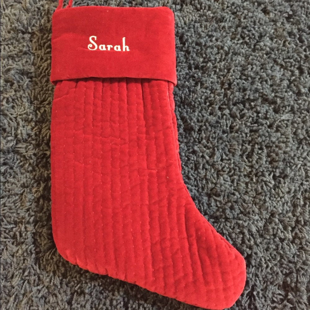 Pottery Barn Christmas Stocking